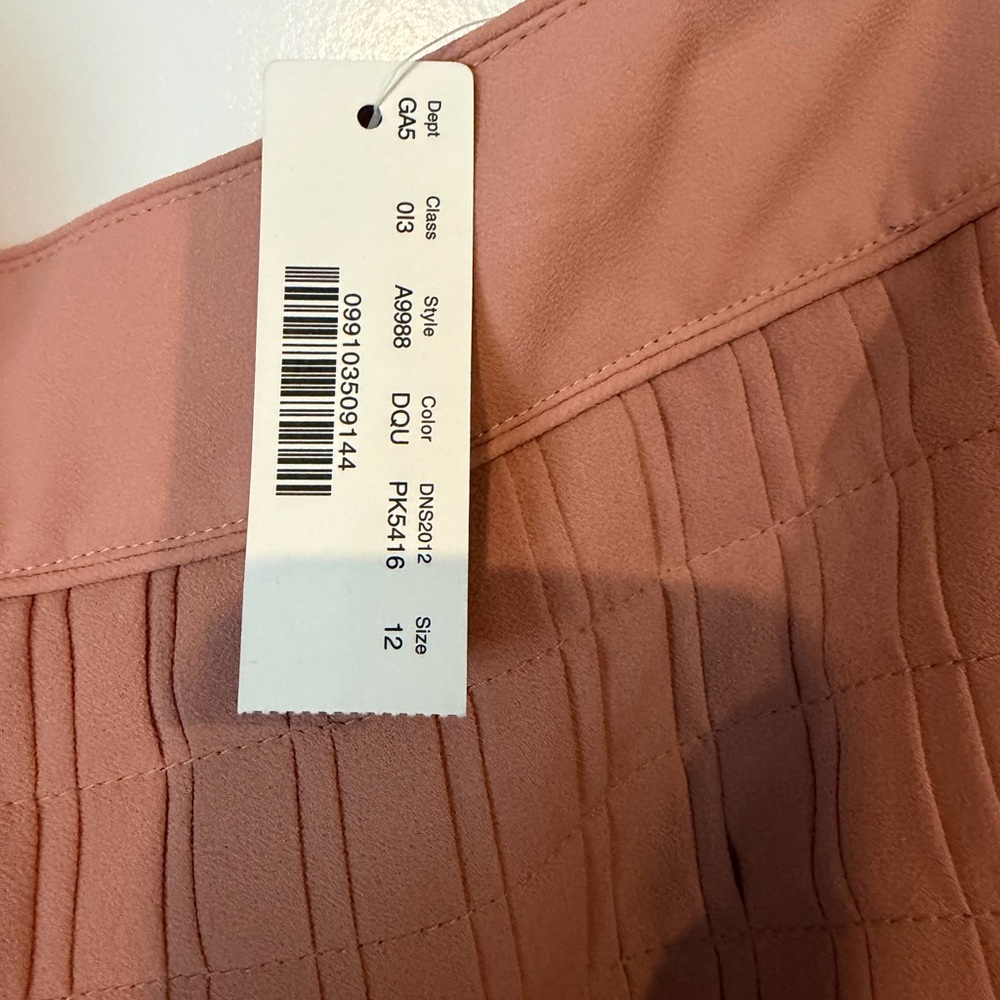 J. Crew Pleated Circle Skirt in Dusty Rose - Picture 2 of 3